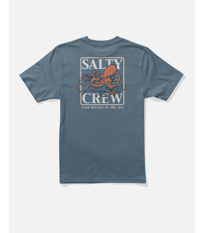 SALTY CREW BOYS INK SLINGER S/S TEE - SLATE