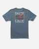 SALTY CREW BOYS INK SLINGER S/S TEE - SLATE