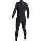 VISSLA BOYS 7 SEAS 4/3 C/ZIP STEAMER - BLACK