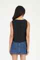 HUFFER LADIES LOUNGE TOP - BLACK