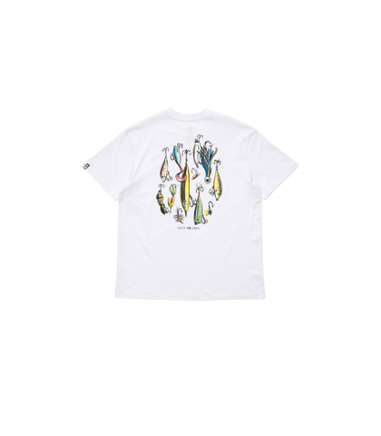 SALTY CREW MENS LURE GEAR S/S TEE - WHITE
