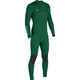 VISSLA BOYS 7 SEAS 3/2 CHEST ZIP STEAMER - EVERGREEN
