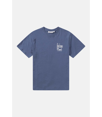 RHYTHM MENS SIESTA TEE - NAVY