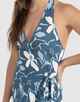 RHTYHM LADIES MALIA HALTER MINI DRESS - BLUE