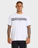 QUIKSILVER TAKARANGI PANEL TEE - WHITE