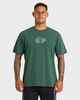 QUIKSILVER TIKI TEE - JUNGLE GREEN