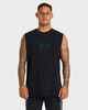 QUIKSILVER TIKI MUSCLE - BLACK