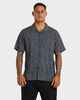 QUIKSILVER MENS KEHU WOVEN S/S DRESS SHIRT - BLACK