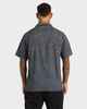 QUIKSILVER MENS KEHU WOVEN S/S DRESS SHIRT - BLACK
