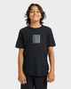 QUIKSILVER BOYS TUNA HEKE S/S TEE - BLACK