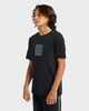 QUIKSILVER BOYS TUNA HEKE S/S TEE - BLACK