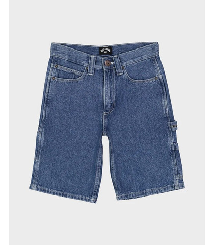 BILLABONG BOYS BAD DOG DENIM SHORT - OCEAN WASH 
