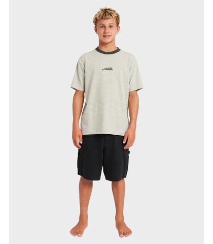 BILLABONG BOYS BAD DOG DENIM SHORT - WASHED BLACK