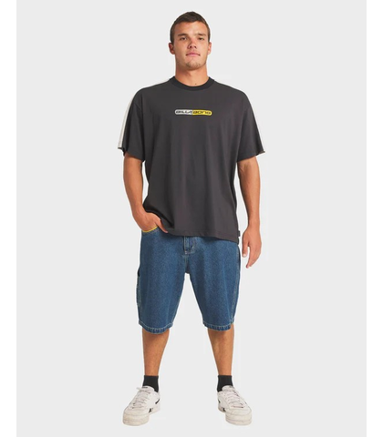 BILLABONG MENS SPEC 73 BAD DOG DENIM SHORT - OCEAN WASH