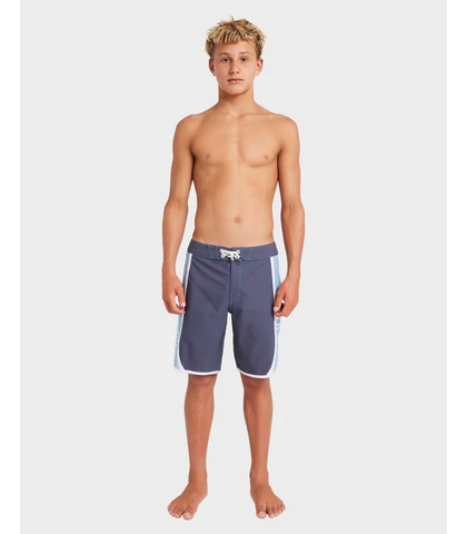 BILLABONG BOYS D BAH BIO WAVE PRO BOARDSHORT - VINTAGE INDIGO