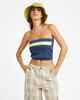 BILLABONG LADIES BILLA CRUSH TUBE TOP - CELESTIAL BLUE
