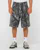 RUSTY MENS FLIP RAMBO JORT - GREY CAMO