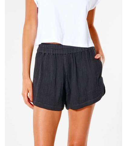 RIPCURL LADIES PREMIUM SURF SHORT - BLACK