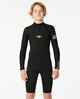 RIPCURL BOYS 2MM DAWN PATROL L/S SPRINGSUIT - BLACK