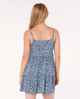 RIPCURL GIRLS SUNSET LUAU DRESS - BLUE