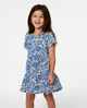 RIPCURL TODDLERS GIRLS SUN SWELL DRESS - BLUE