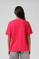 RPM LADIES OS SCRIPT TEE - RASPBERRY