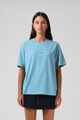 RPM LADIES OS SCRIPT TEE - PACIFIC BLUE