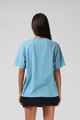RPM LADIES OS SCRIPT TEE - PACIFIC BLUE