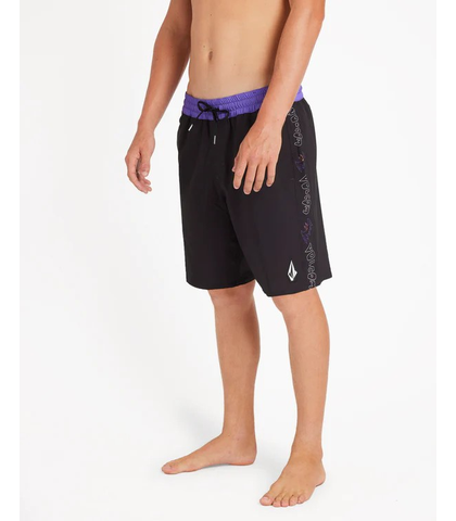 VOLCOM MENS FA OZZY TRUNK - BLACK
