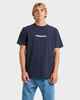 QUIKSILVER MENS OMNI SCROLL S/S TEE - DARK NAVY
