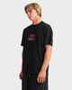 QUIKSILVER MENS AFFECTED S/S TEE - BLACK
