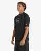 BILLABONG MENS BOXED ARCH RELAXED FIT S/S RASHSHIRT - BLACK
