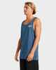 BILLABONG MENS HERITAGE ARCH TANK - REAL TEAL