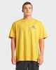 BILLABONG MENS BIO WAVE OG S/S TEE - YELLOW