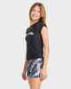 BILLABONG GIRLS SEA LEVEL SURF SHORT - OFF BLACK