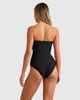 BILLABONG LADIES TANLINES BANDEAU ONEPIECE SWIMSUIT - BLACK