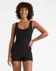 BILLABONG LADIES TANLINES RETRO SURF BODYSUIT - BLACK
