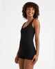 BILLABONG LADIES TANLINES RETRO SURF BODYSUIT - BLACK
