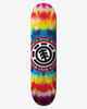 ELEMENT TYE DYE SEAL SKATE DECK - 8.25
