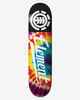 ELEMENT TYE DYE SCRIPT SKATE DECK - 8 INCH
