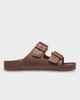 ROXY LADIES KATTIE SLIDE - CHOCOLATE