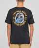 MAD HUEYS CAPTAIN COOKED JAWS S/S TEE - BLACK