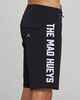 MAD HUEYS FLRS AHOY 20'' BOARDSHORT - BLACK