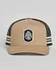 MAD HUEYS TRIPLE ANCHOR TWILL CAP - TAN