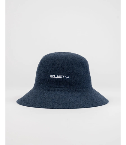 RUSTY LADIES BAILEY BUCKET HAT - NAVY BLUE