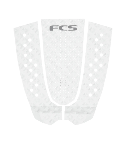 FCS T-3 ECO GRIP PAD - WHITE / COOL GREY