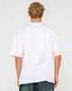 RUSTY MENS TIDAL KOMBAT S/S TEE - WHITE
