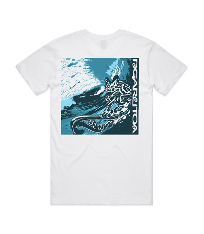 NGARU TOA GET DEEP TEE - WHITE