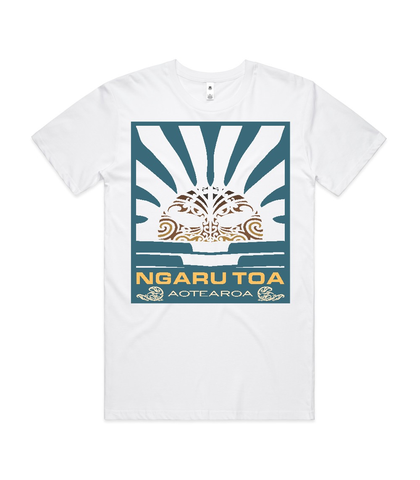 NGARU TOA TE RA TEE - WHITE