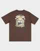 SANTA CRUZ WINKOWSKI SBALLER TRIPARCH TEE - BROWN